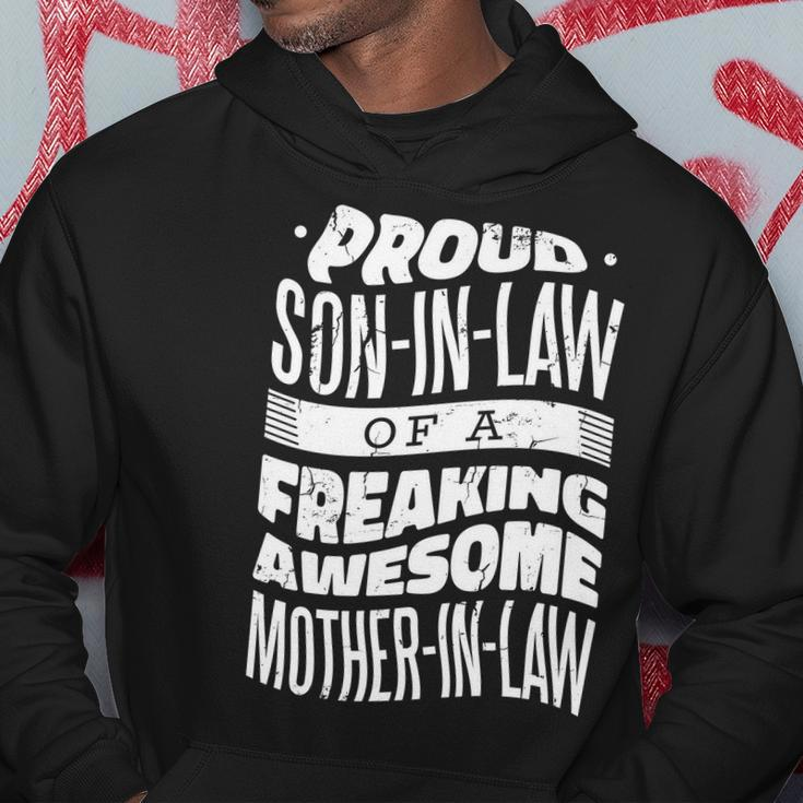 Proud Son-In-Law Of A Freaking Awesome Mother In Law Hoodie Unique Gifts