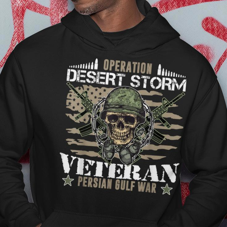 Proud Veteran Operation Desert Storm Persian Gulf War Gift Hoodie Funny Gifts