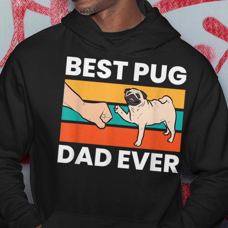 Pug Lover Best Pug Dad Ever Hoodie Unique Gifts