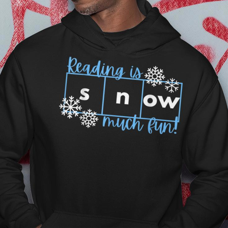 Reading Is Snow Much Fun Science Of Reading Hoodie Personalized Gifts