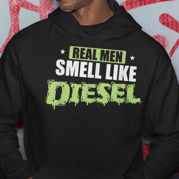 Real Men Smell Like Diesel Auto Mechanic Hoodie Unique Gifts