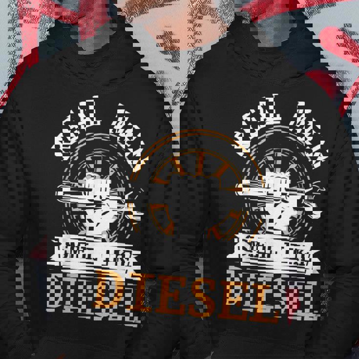 Real Men Smell Like Diesel Mechanic Auto Mechanic Hoodie Unique Gifts