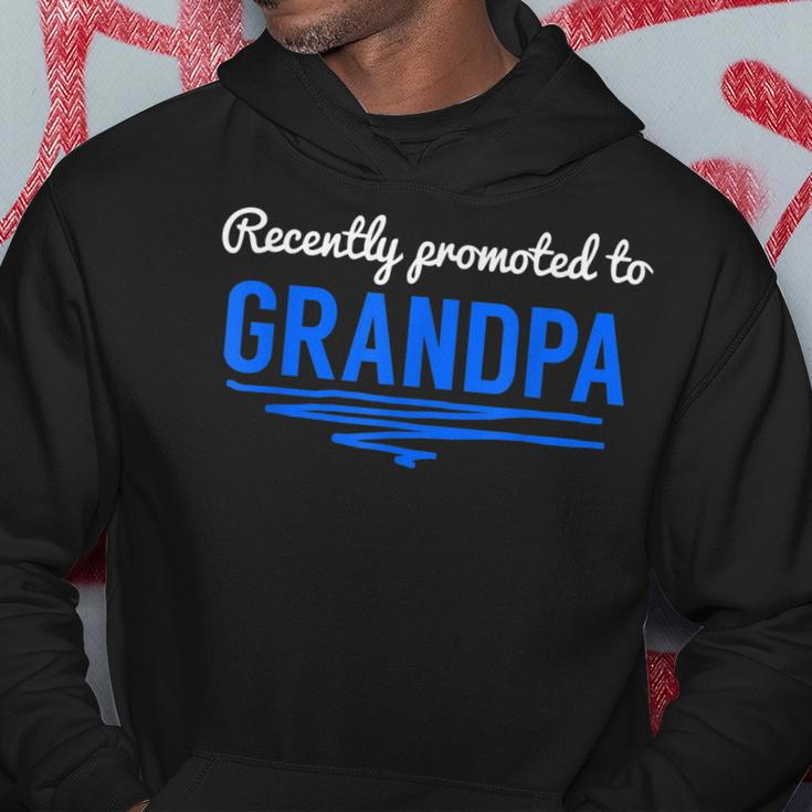 Recently Promoted To Grandpa Hoodie Unique Gifts