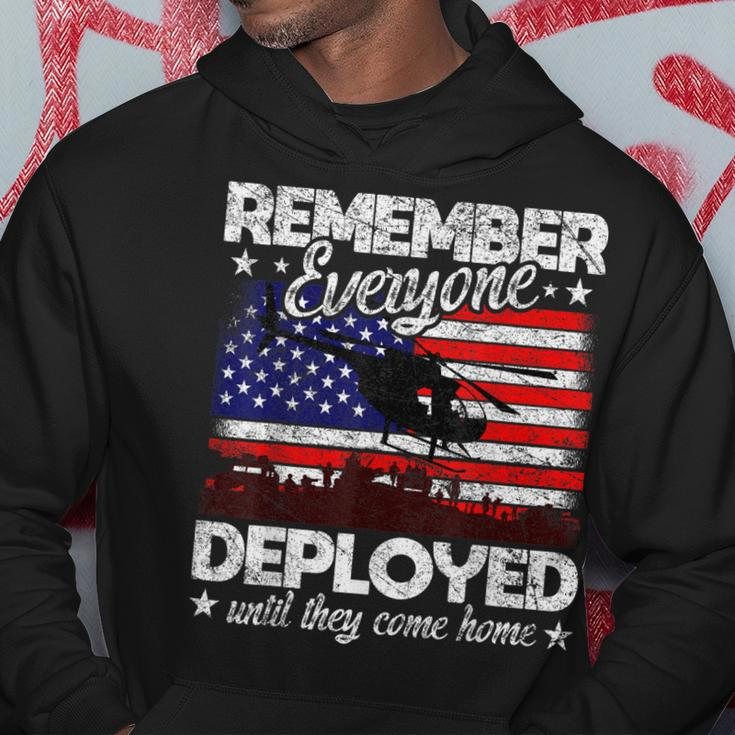 Red Friday Remember Everyone Deployed Army Us Flag Hoodie Unique Gifts