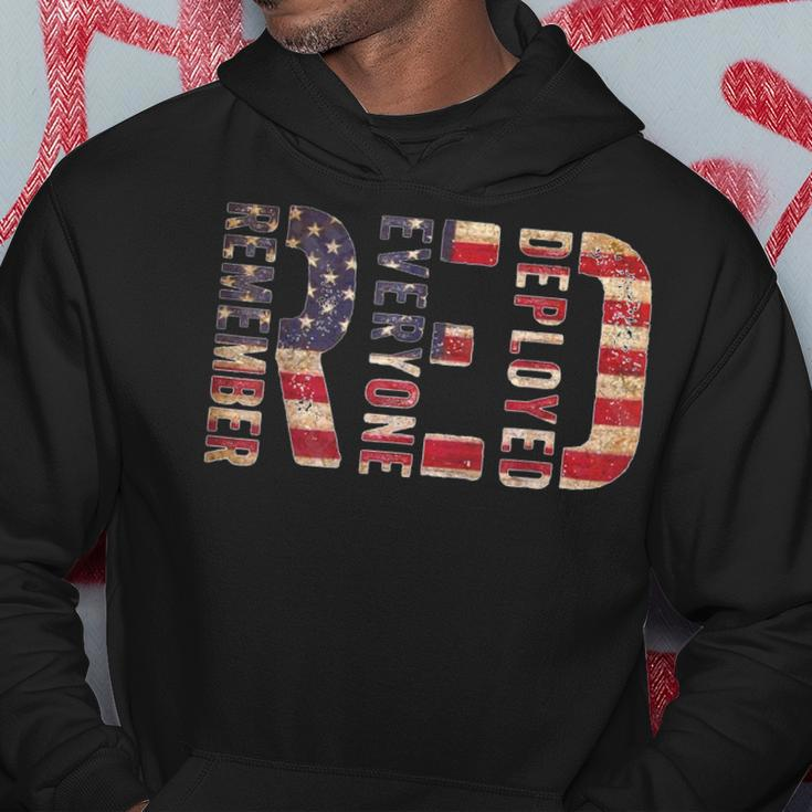 Red Fridays Remember Everyone Deployed American Flag Hoodie Unique Gifts
