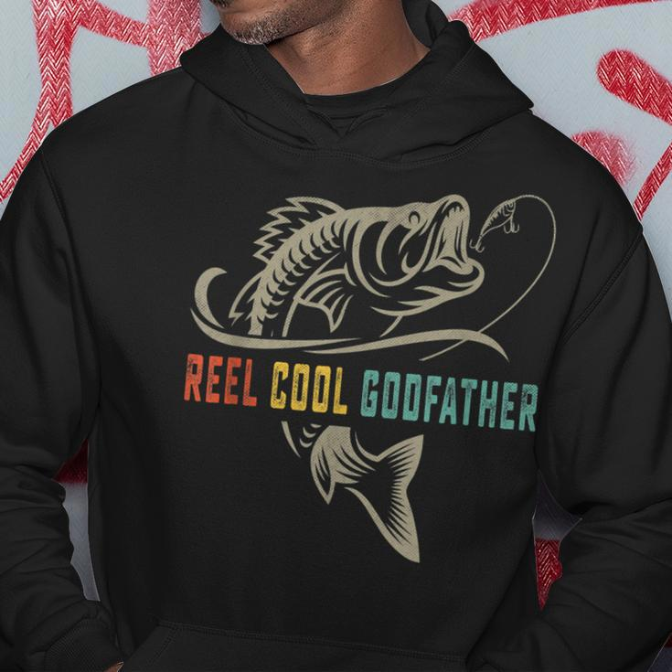 Reel Cool Godfather Fathers Day Gift For Fishing Dad Hoodie Unique Gifts