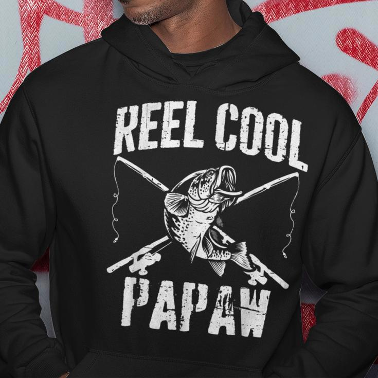 Reel Cool Papaw Fishing Fathers Day Grandpa Dad Gift For Mens Hoodie Unique Gifts