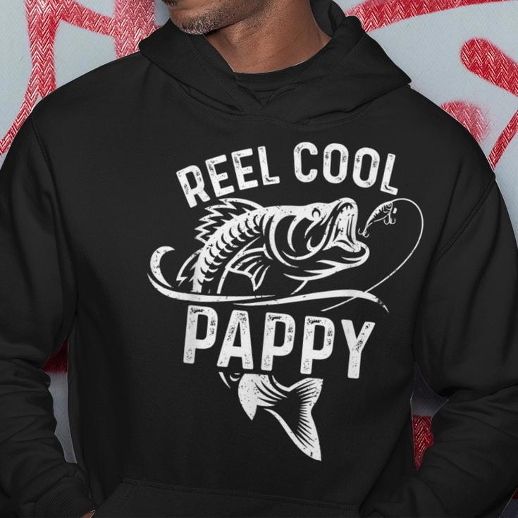 Reel Cool Pappy Fisherman Fathers Day Funny Fishing Hoodie Personalized Gifts