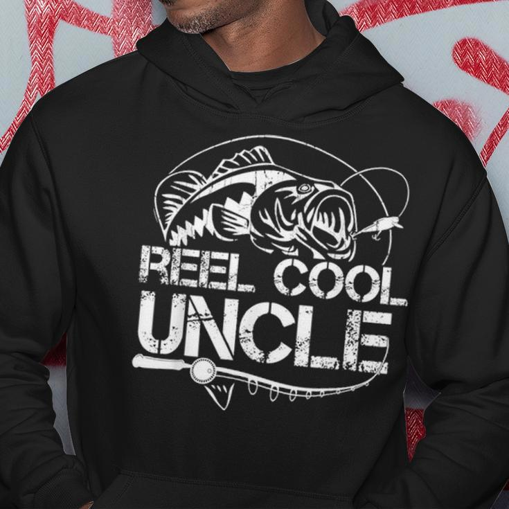 Reel Cool Uncle Fishing Daddy Fathers Day Dad Gifts For Men V2 Hoodie Funny Gifts