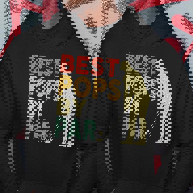 Retro Vintage Best Pops By Par Men Hoodie Personalized Gifts