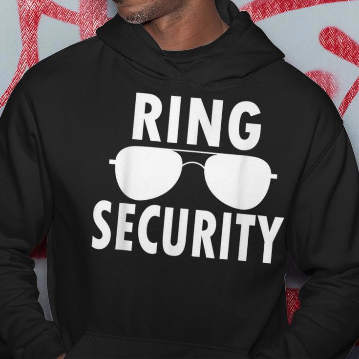Ring Security Wedding Ring - Wedding Party Hoodie | Mazezy