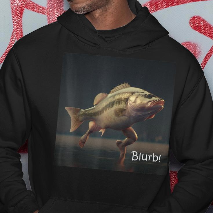 Running Fish Hoodie Unique Gifts