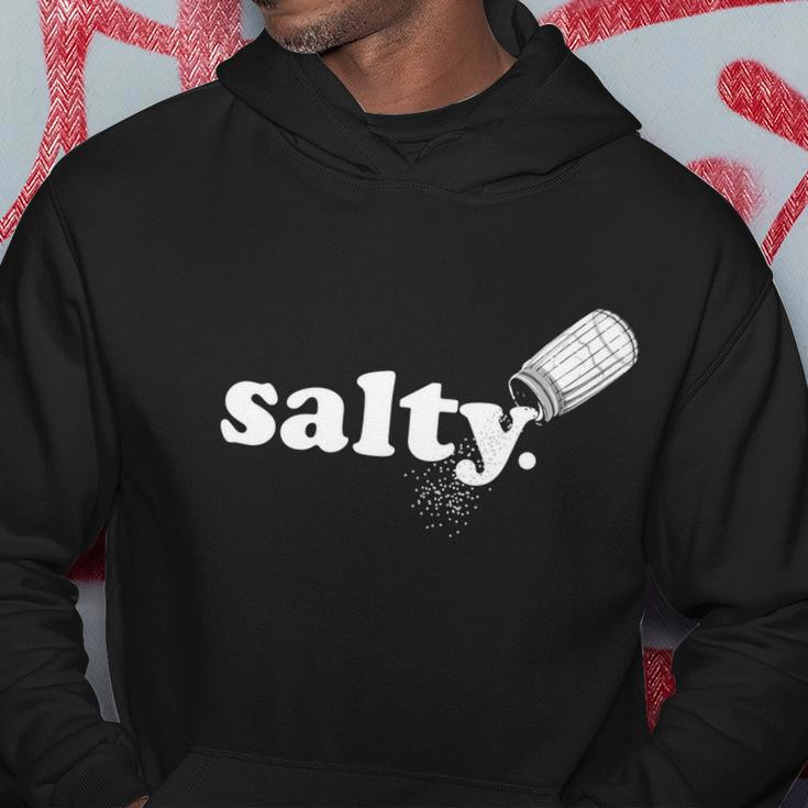 Salty Ironic Sarcastic Cool Funny Hoodie Gamer Chef Gamer Pullover Hoodie Unique Gifts