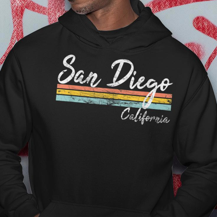 San Diego - California - Vintage Distressed Design - Classic Hoodie Unique Gifts