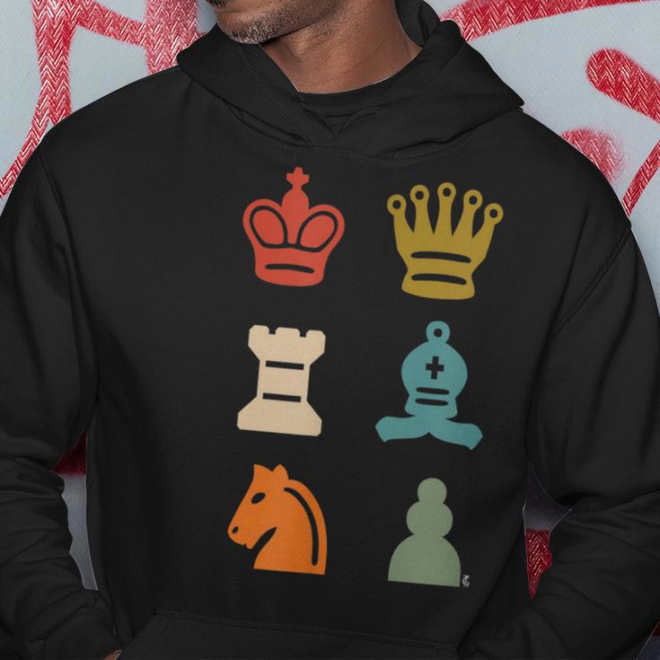 Schach Schachmatt Schachbrett Brettspiel Strategie Taktik Hoodie Lustige Geschenke