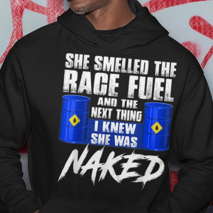 She Smelled The Race Fuel I Knew She Was Naked Mechanic Hoodie Unique Gifts