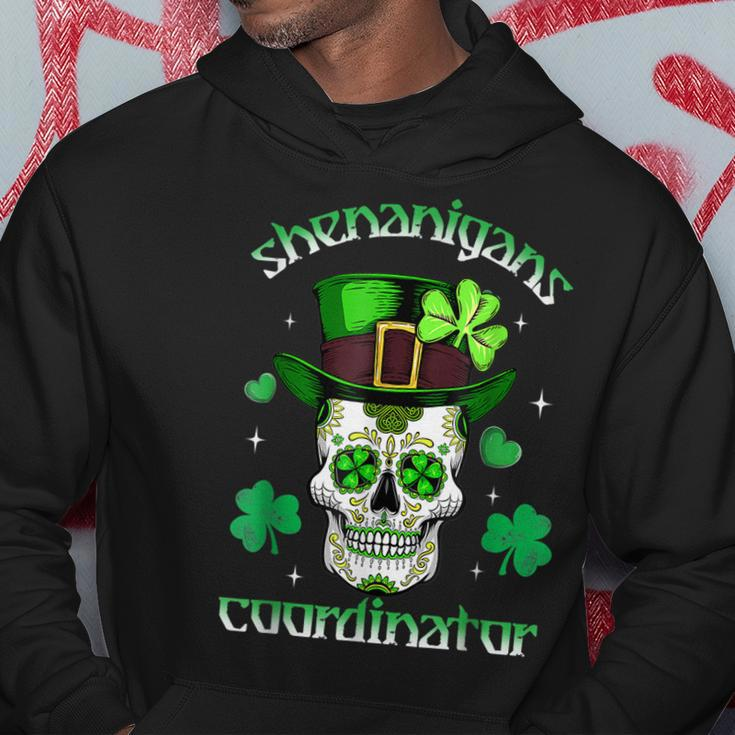 Shenanigans Coordinator Skull Leprechaun St Patricks Day Hoodie Personalized Gifts