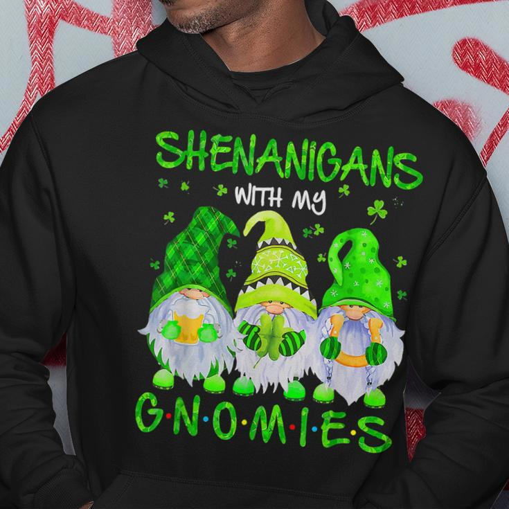 Shenanigans With My Gnomies St Patricks Day Gnome Lover Hoodie Funny Gifts