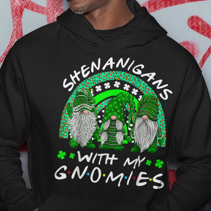Shenanigans With My Gnomies St Patricks Day Gnome Shamrock Hoodie Personalized Gifts