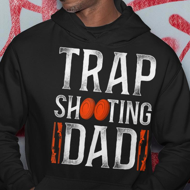 Shotgun Skeet Trap Clay Pigeon Shooting Dad Father Vintage Hoodie Funny Gifts