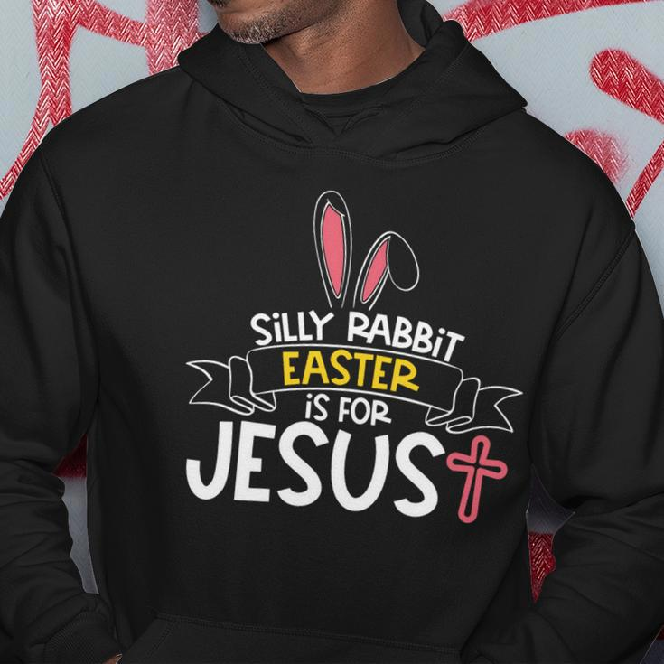 Silly Rabbit Easter Is For Jesus Cross V2 Hoodie Personalized Gifts