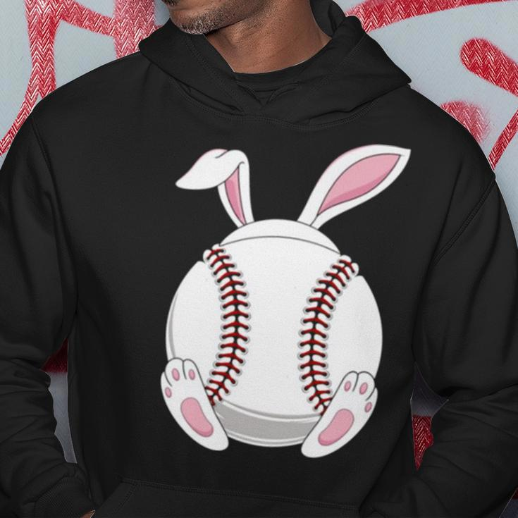 Simple Design Easter Baseball Cute Bunny Happy Easter Ball Hoodie Unique Gifts