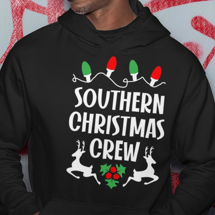 Southern Name Gift Christmas Crew Southern Hoodie Funny Gifts