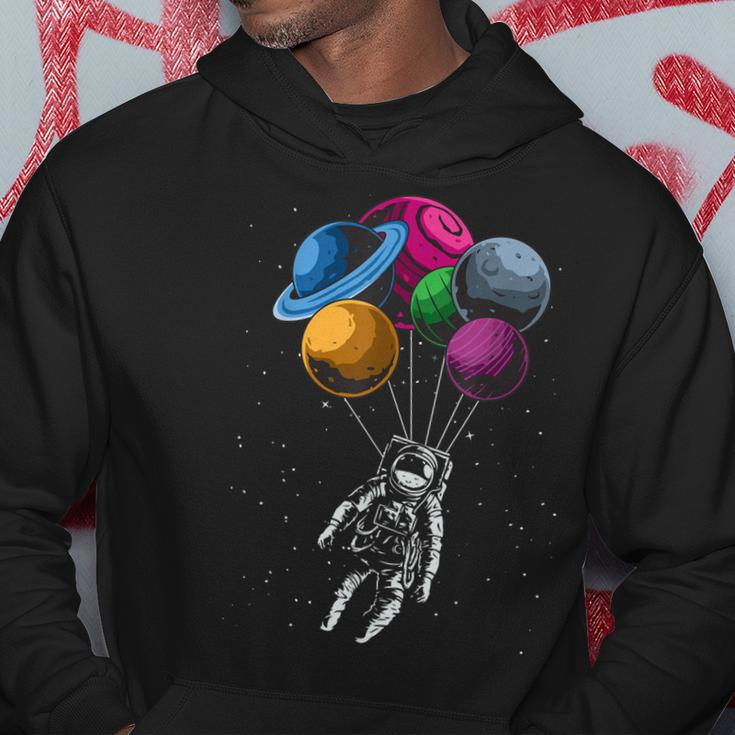 Space Solar System Planets Spaceman Astronaut Space Hoodie Funny Gifts