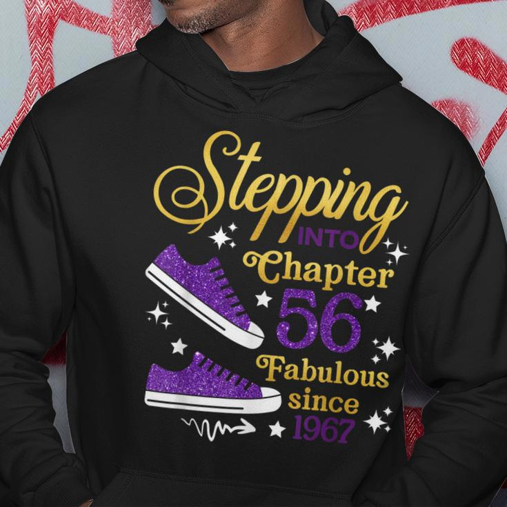 Stepping Into Chapter 56 Fabulous Since 1967 56Th Birthday Hoodie Unique Gifts