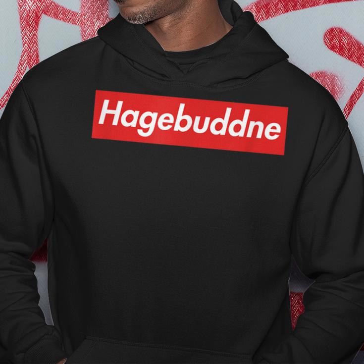 Stilvolles Schwarzes Hoodie Hagebuddne Parodie-Slogan Lustige Geschenke