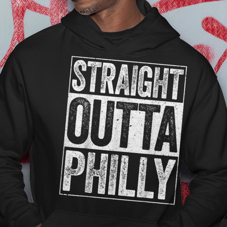 Straight Outta Philly Pennsylvania Gift Hoodie Funny Gifts