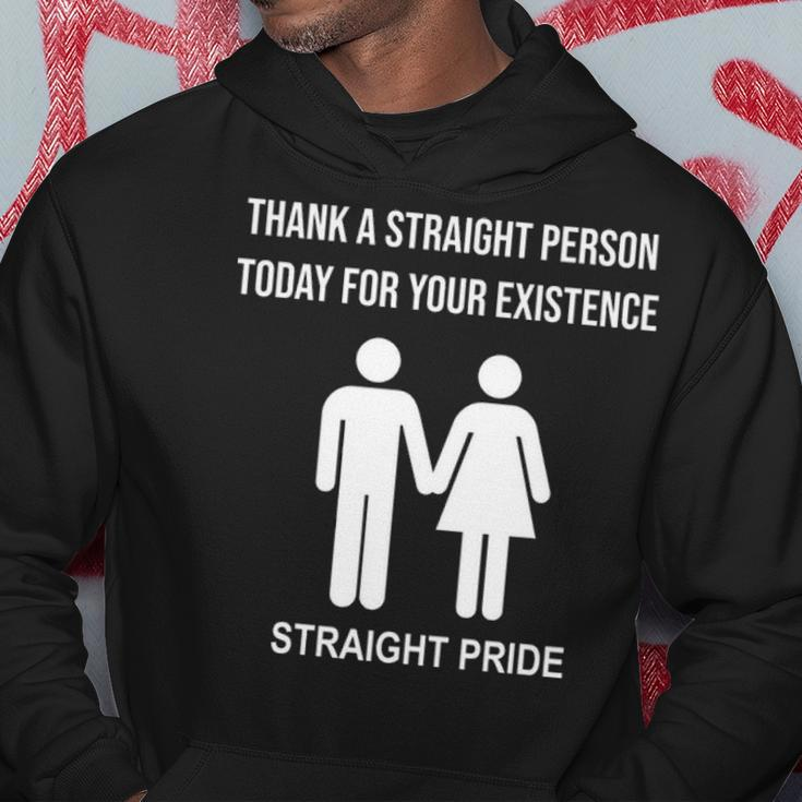 Straight Pride Proud To Be StraightIm Not Gay Hoodie Funny Gifts