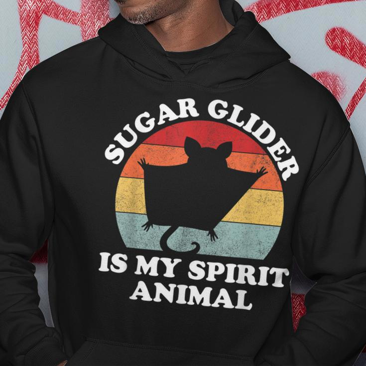 Sugar Glider Is My Spirit Animal Süßer Tierliebhaber Hoodie Lustige Geschenke