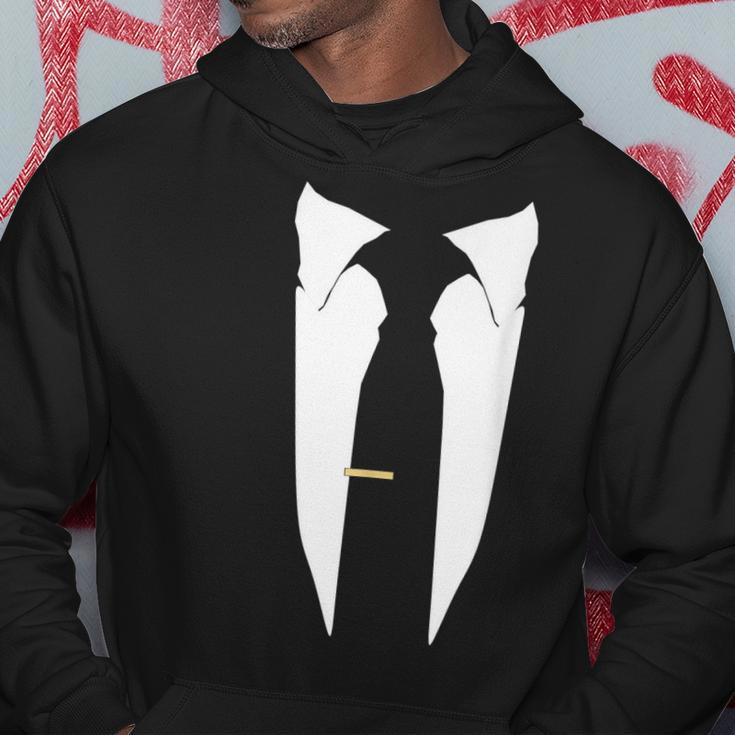 Suit Tie Wedding Tuxedo Prom Bachelor Ceremony Hoodie Funny Gifts