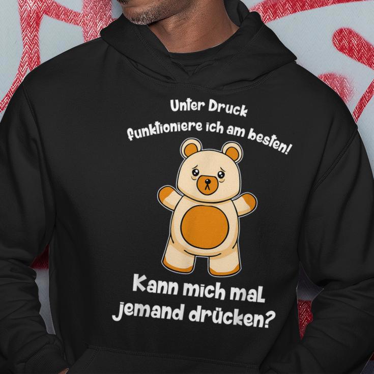 Süßer Teddy Witziger Spruch Teddybär Umarmung Liebe Witz Hoodie Lustige Geschenke