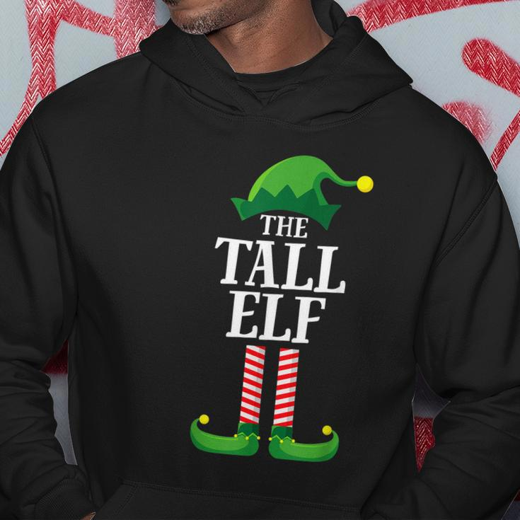 Tall Elf Matching Family Group Christmas Party Pajama Hoodie Unique Gifts