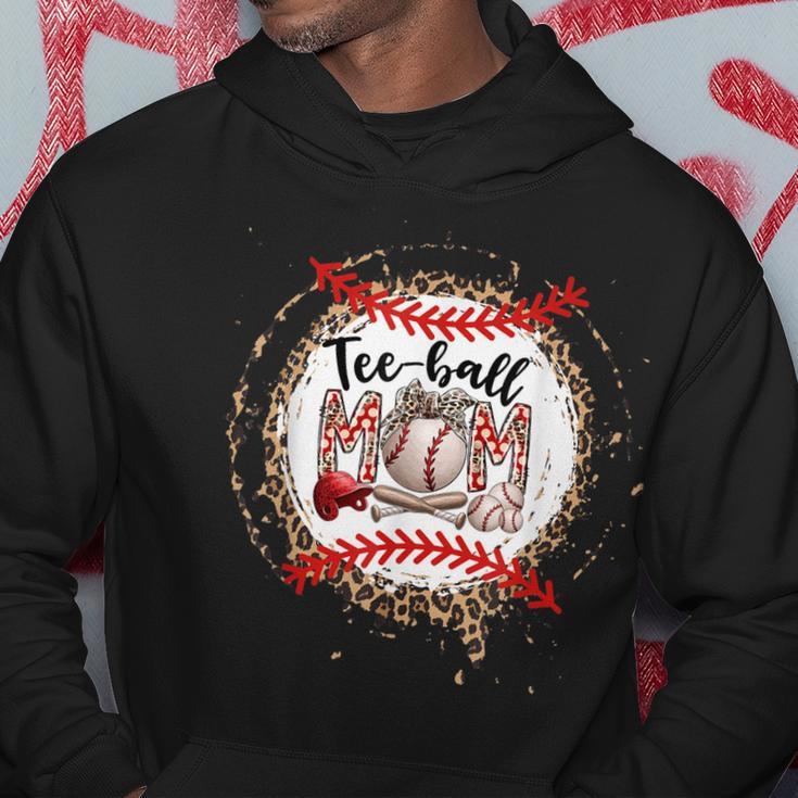 Tball Mom Baseball Mom Leopard Mothers Day Hoodie Unique Gifts