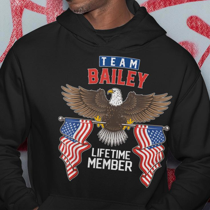 Team Bailey Lifetime Member Us Flag Hoodie Funny Gifts