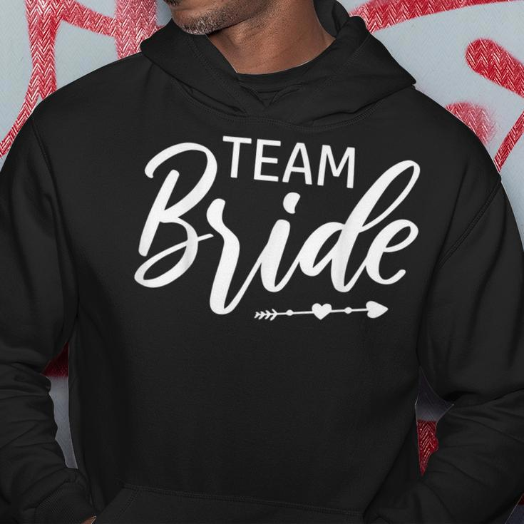 Team Bride Wedding Party Hoodie Funny Gifts