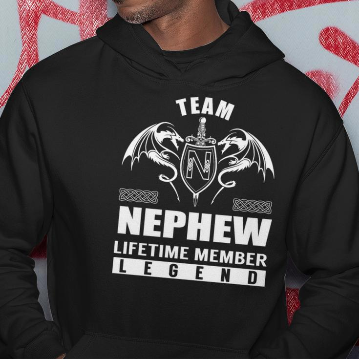 Team Nephew Lifetime Member Legend Hoodie Funny Gifts