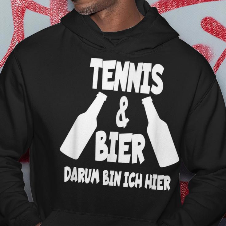 Tennis Und Bier Tenniscamp Tennistrainer Tenniscamp Hoodie Lustige Geschenke