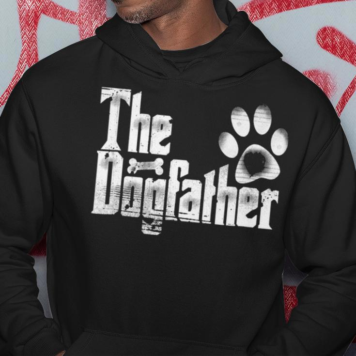 The Dogfather - Dog Dad Funny - Fathers Day Gifts Hoodie Funny Gifts