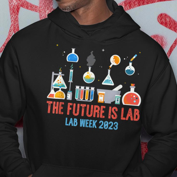 The Future Is Lab Medical Laboratory Professionals Week 2023 Hoodie Unique Gifts