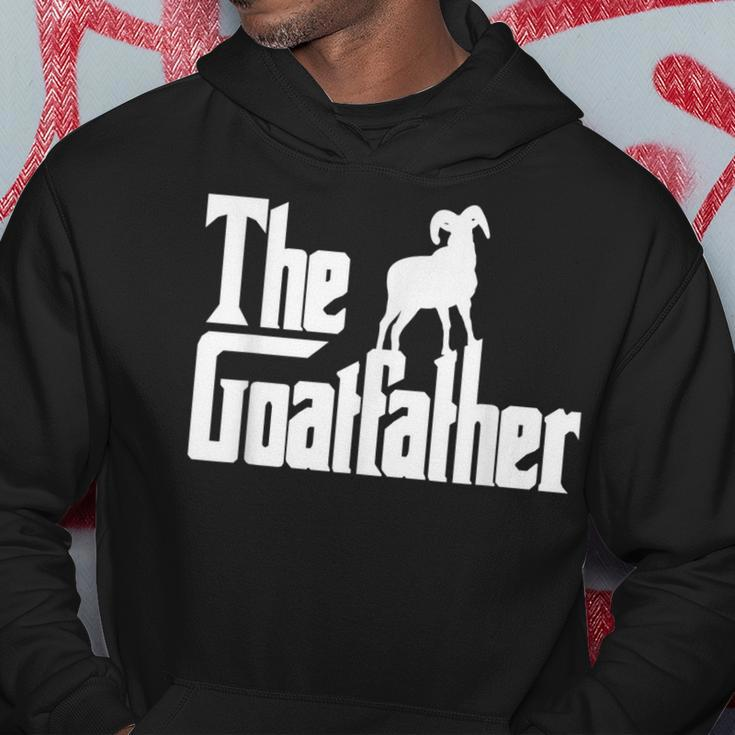 The Goatfather Funny Goat Father Lover Animal Hoodie Unique Gifts