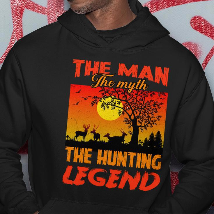 The Man The Myth The Hunting Legend Hoodie Unique Gifts