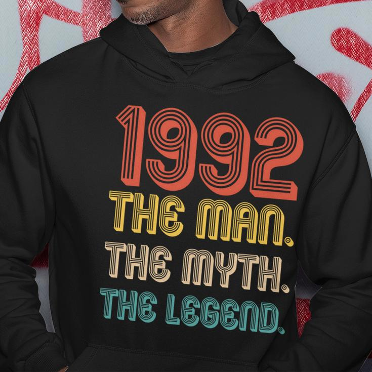The Man The Myth The Legend 1992 30Th Birthday Hoodie Unique Gifts