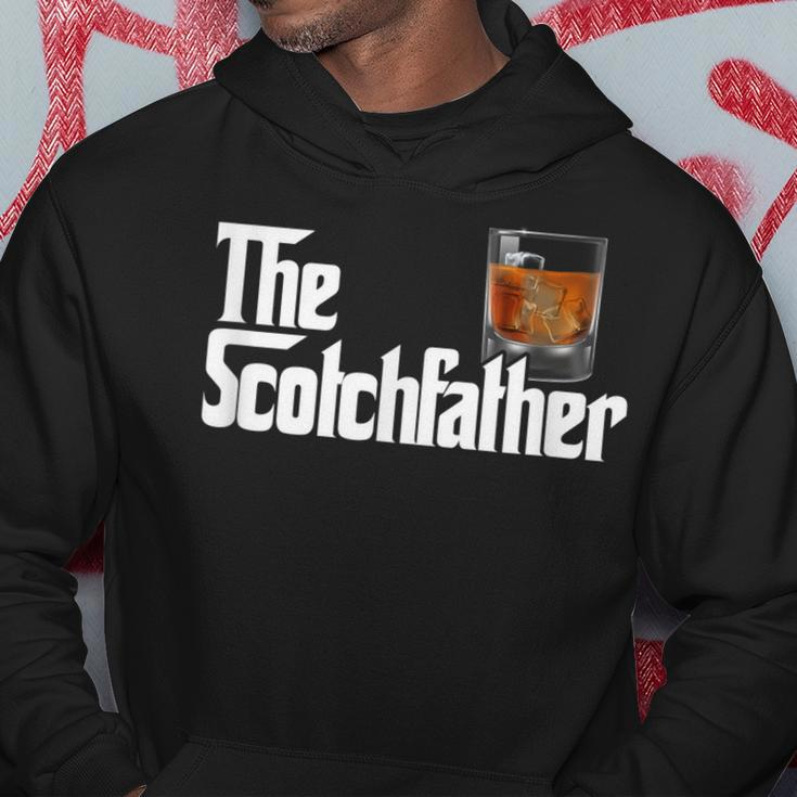The Scotchfather Scotch Father Dad Fathers Day Drinking Gift For Mens Hoodie Unique Gifts