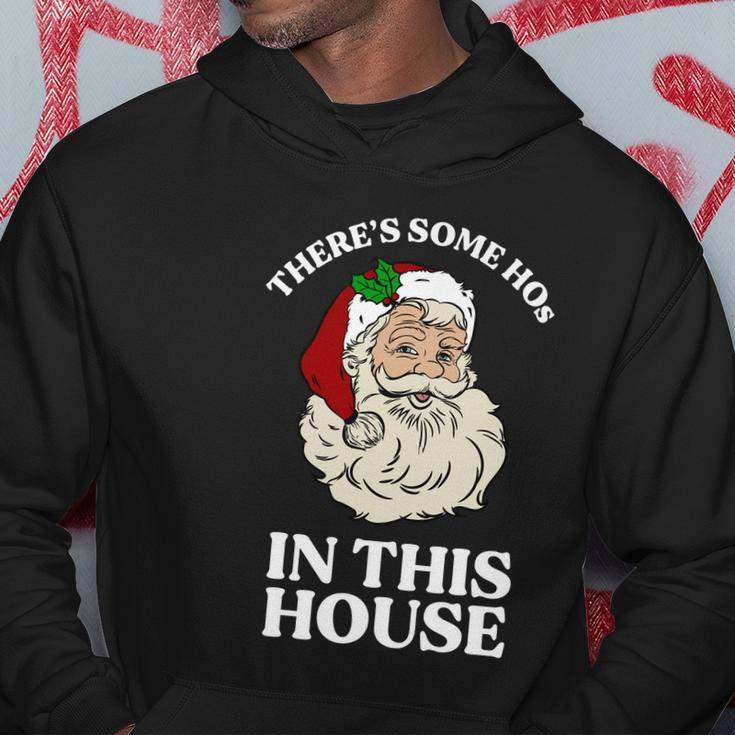 Theres Some Hos In This House Christmas Hoodie Unique Gifts