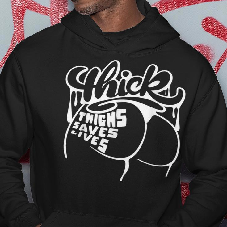 Thick Thighs Save Lives Gym Workout Thick Thighs Hoodie Unique Gifts