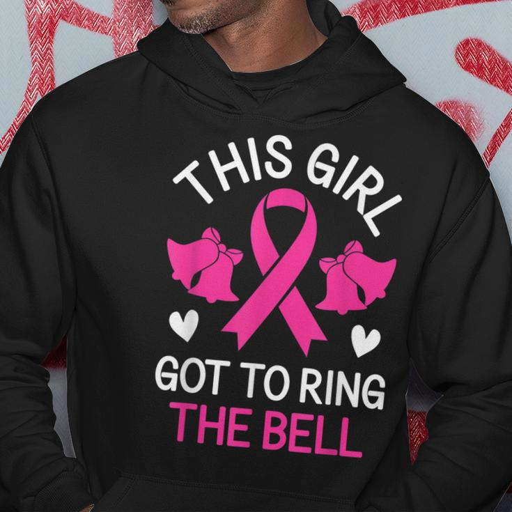 This Girl Got To Ring The Bell Chemo Grad Breast Cancer Hoodie Unique Gifts
